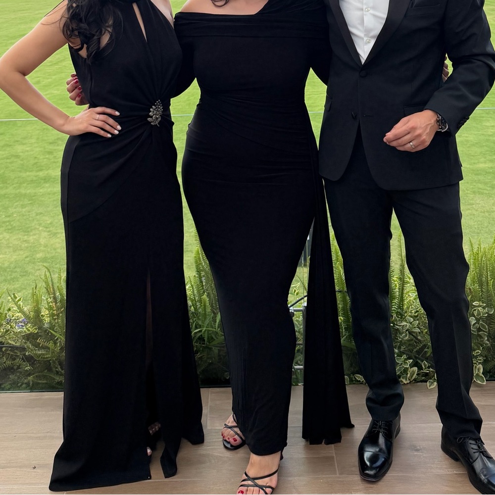 Club L London Elegant Black Dresses - Valina